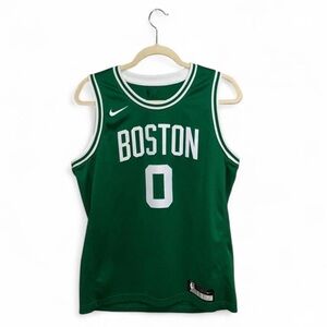 Nike Dri-Fit Jayson Tatum #0 Boston Celtics Basketball Jersey Youth Size Large